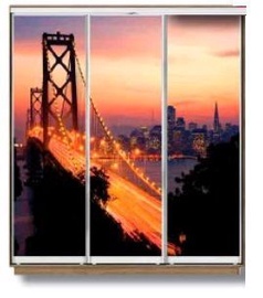 MN 2919005 Wardrobe w/ Sliding Doors Sonoma Oak