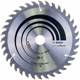 Bosch 2608642602 Optiline Circular Saw Blade Wood 165x20mm
