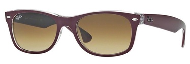 Ray-Ban New Wayfarer Classic RB2132 605485 55mm Bordeaux Transparent
