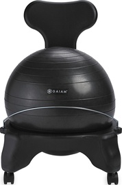 Gaiam Classic Balance Ball Chair Black