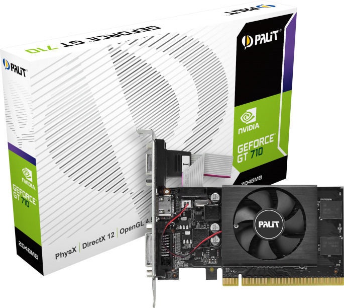 Videokarte Palit GeForce GT 710 NE5T7100HD46-2087F, 2 GB, GDDR5