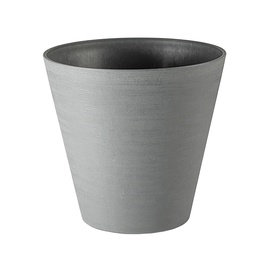 Puķu pods Teraplast Re-Pot, pelēka, Ø 160 mm