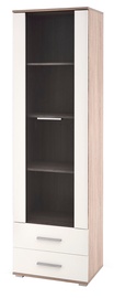 Halmar Lima W-1 Cabinet White/Sonoma Oak