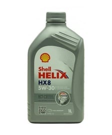 Motoreļļa Shell Helix HX8 ECT 5W - 30, sintētiskais, vieglajam auto, 1 l