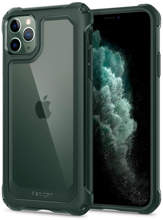 Telefona vāciņš Spigen, Apple iPhone 11 Pro Max, zaļa