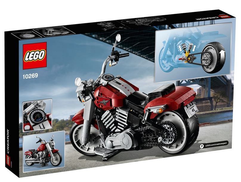 Konstruktorius LEGO Creator Harley-Davidson® Fat Boy® 10269, 1023 