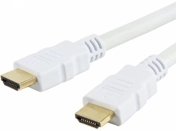 Techly Monitor Cable HDMI to HDMI White 2m