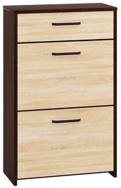 Apavu plaukts ML Meble Orlando 04 Dark Sonoma Oak, 590x280x940 mm