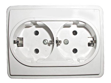 Kontaktdakšiņu savienotājs Vilma Electric ST150 RP16-021 Socket White