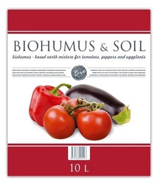 Komposts organiskais dārzeņiem Biohumus & Soil, 10L