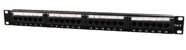Lülitusseade Gembird NPP-C624CM-001, 48.3 cm