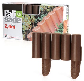 Prosperplast IPAL PLUS Palisade Brown 8pcs