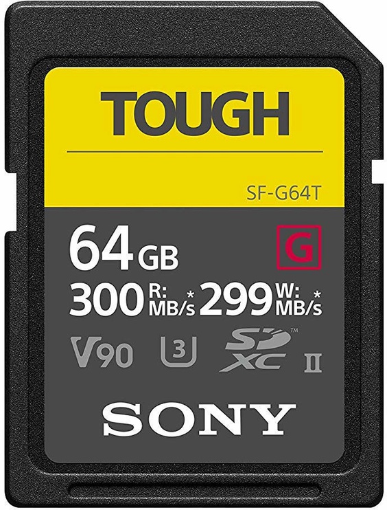 Mälukaart Sony SF-G TOUGH, 64 GB