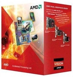 Процессор AMD 5300 AMD A4 5300, 3.40ГГц, FM2, 1МБ