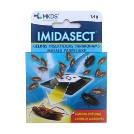 Insekticidas Mkds tarakonams naikinti gelis tarakonams Imidasect ants, 1.4 g