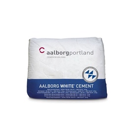 Baltais cements Aalborg White, cem i, 52.5 R, 25 kg