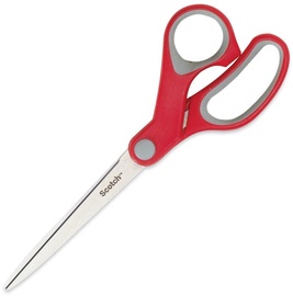 3M Scotch Multi-Purpose Scissors 20.5cm Red/Grey 1428