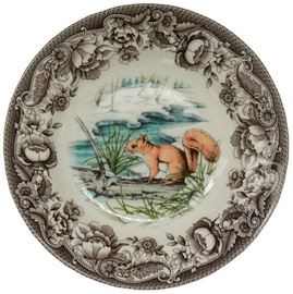Claytan Haydon Grove Squirrel Deep Plate 23.3cm