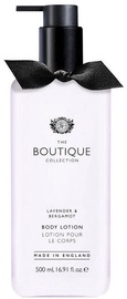The English Bathing Company Boutique Body Lotion 500ml Lavender & Bergamot
