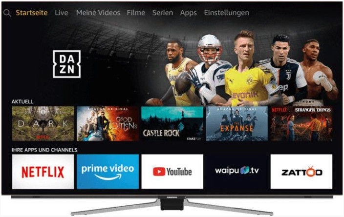 Televizorius Grundig, UHD, 65 "