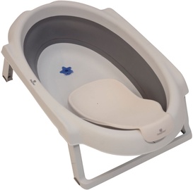 Детская ванночка BabyDan Folding Bath, кремовый