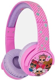 Проводные накладные наушники c креплением OTL Technologies Kids L.O.L. Surprise! Glitterati, розовый