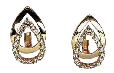 Diamond Sky Gold Earrings Gold Drop