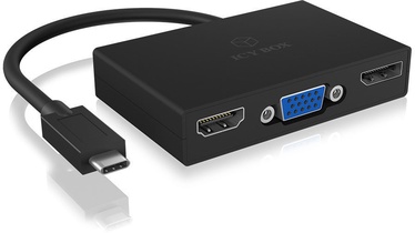 ICY Box IB-DK2104-C 3-in-1 Graphics Adapter
