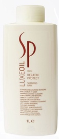 Šampūns Wella Luxeoil Keratin protect, 1000 ml