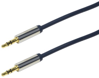 LogiLink Audio Cable Jack to Jack Blue 0.3m