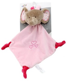 Axiom Cuddly Toy With Rattle Milus Elephant Pink 19x19cm