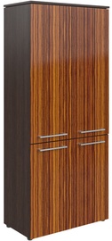 Skyland Morris MHC 85.3 Office Wardrobe 85.4x195.6x42.3cm Wenge Magic/Macassar
