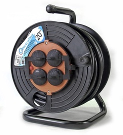 Pikendusjuhe El Brico 3G2.5RNF 4P 20m trumlil