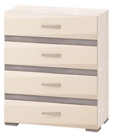Комод DaVita Freska 66.32, многоцветный, 80x40x95 см