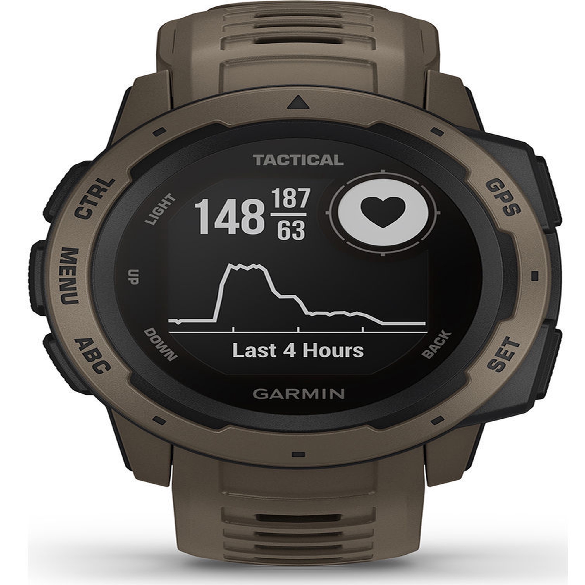 Garmin Instinct Tactical Edition Coyote Tan - Senukai.lt