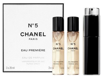 Kvapusis vanduo Chanel No.5 Eau Premiere 3 x 20 ml EDP Travel Spray