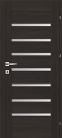 Полотно межкомнатной двери Classen Grena M3, левосторонняя, антрацитовый дуб, 203.5 x 84.4 x 4 см