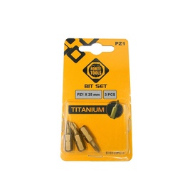 UZGALIS SKRŪVGRIEŽA PZ1X25MM 3GB TIN (FORTE TOOLS)