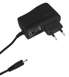 Qoltec Adapter 3.5 x 1.35 / Euro Black 1.4m