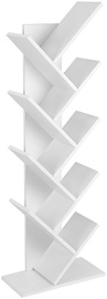 Songmics Book Shelf White 141.5x50cm