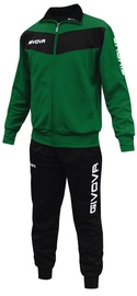Givova Visa Tracksuit Green Black S