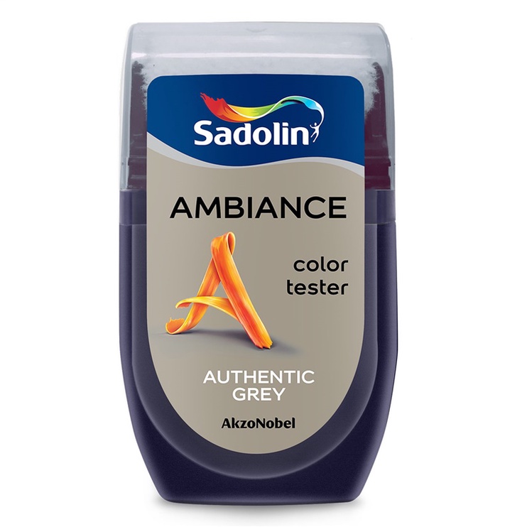 Тестер цвета Sadolin Ambiance Color Tester, authentic grey, 0.03 л