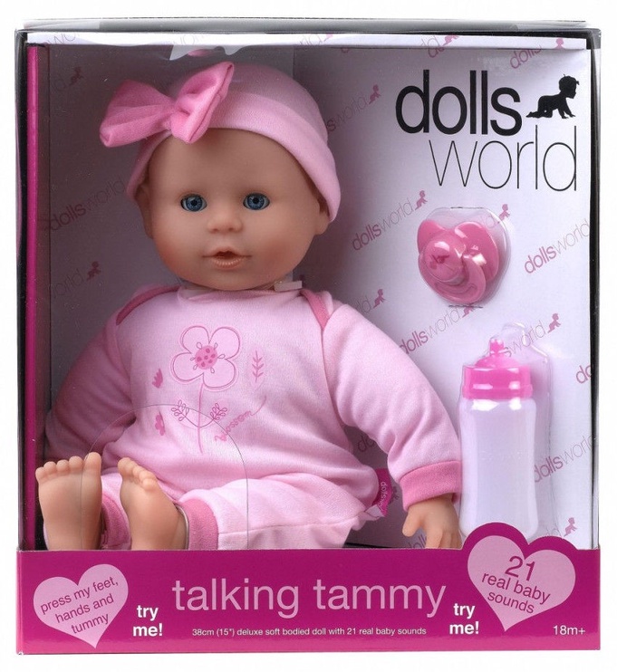 Lėlė - kūdikis Dolls World, 46 cm