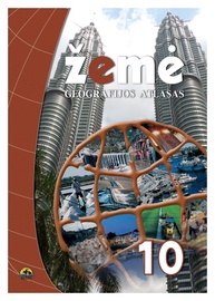 Geografijos atlasas Žemė 10 klasei