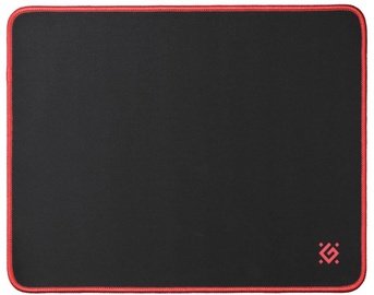 Peles paliktnis Defender, 355 mm x 400 mm x 3 mm, melna/sarkana