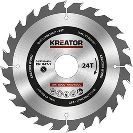 Kreator Sawblade 165x30x2mm 24T