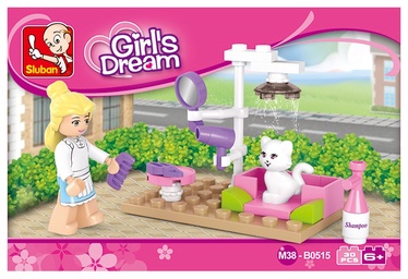 Konstruktor Sluban Girl's Dream, loomade ilusalong