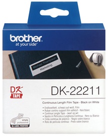 Kleebisprinteri lint Brother DK-22211, 1500 cm
