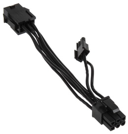 Kolink Cable 6-pin PCIe To 6+2-pin PCIe Black 10cm
