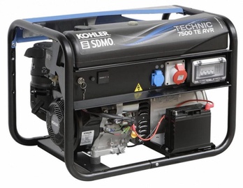 Generaator SDMO Technic 7500 TE AVR C5, 2300 W